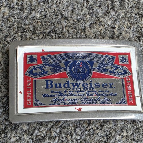 Vtg 1980s budweiser label - 1980s,