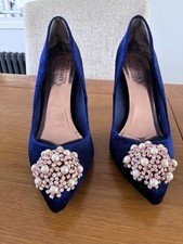 Ted Baker Peetch Navy Satin