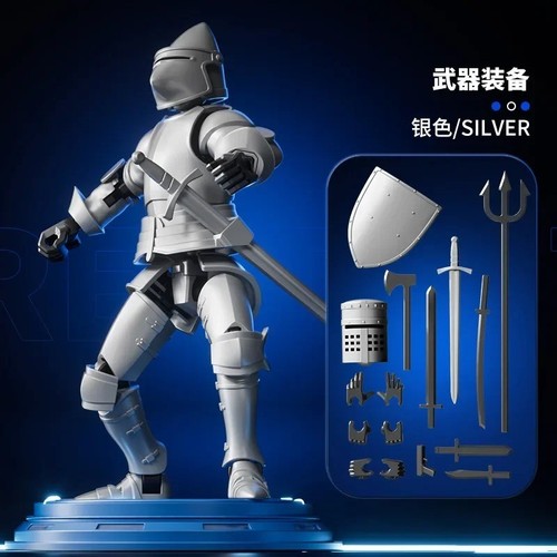 Medieval knight action figure - knight,