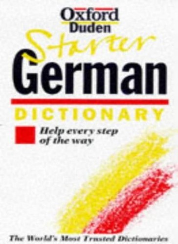 The oxford starter german - the,