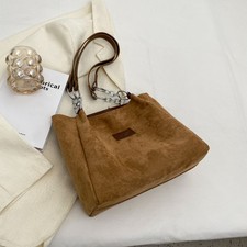 Women’s Suede Leather Tote