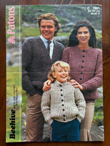 Patons 7681 knitting - , pattern