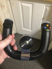Microsoft Xbox 360 Wireless Steering Wheel Racing Wheel