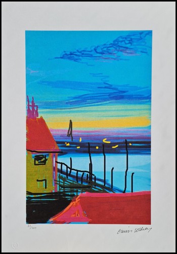 David hockney the old - hockney, harbor