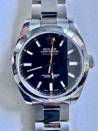 Rolex milgauss 116400 - milgauss, black