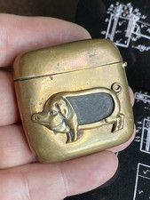 Brass Vesta Case Matchsafe