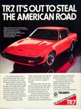 1975 Triumph TR7 Ad | POSTER