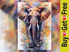 Graceful Encounter: Watercolor