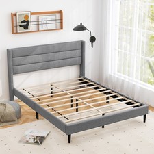 Modern Slatted Bed Double Bed