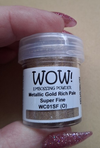 Wow embossing powder metallic - powder,