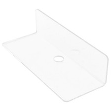  Acrylic Storage Rack Floating Shelf Bedroom Shelves for Wall White