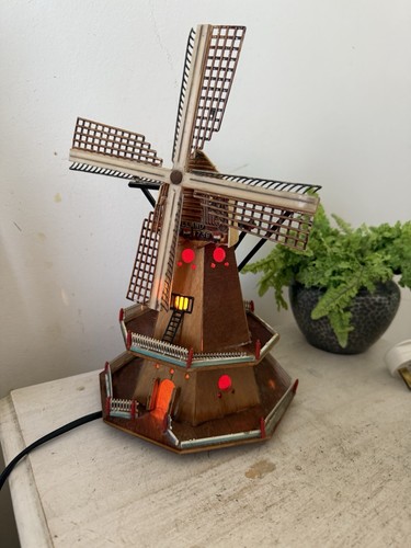 Vintage scrap built table lamp - scrap,