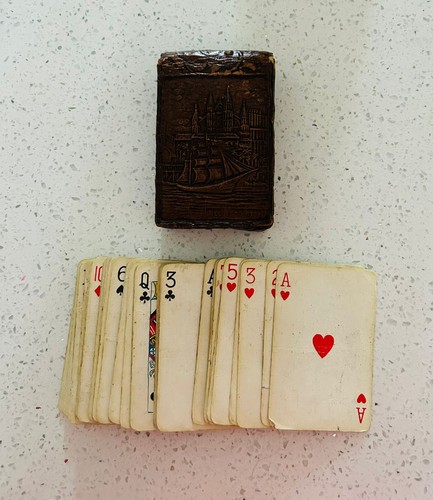 Vintage playing cars with - vintage,