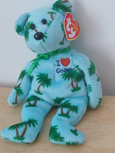 Beanie baby guam - ty, i❤️guam