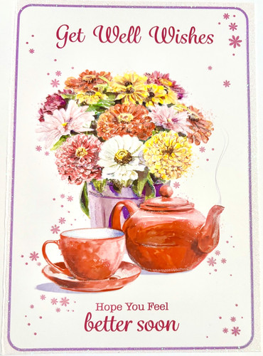 Get well wishes hope you - , feel