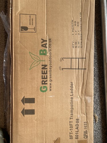 Green bay trampoline ladder - trampoline,