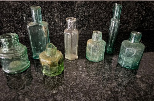 Vintage green glass - vintage,