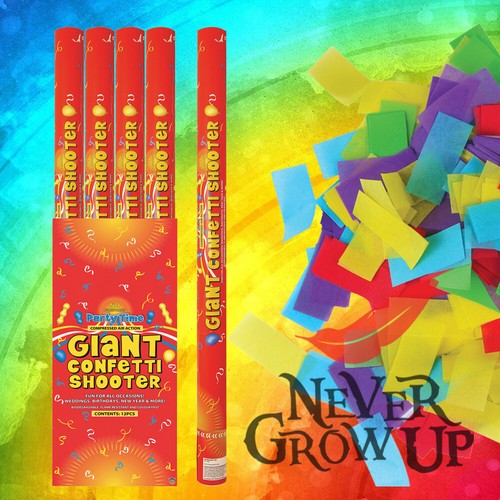 6x80cm giant confetti - giant, shooter