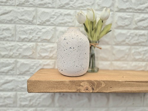 Rustic solid pine floating - solid,