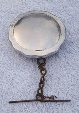 VINTAGE RADIATOR CAP WITH CHAIN CHROME AUSTIN MORRIS