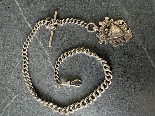 Antique solid silver single - antique,