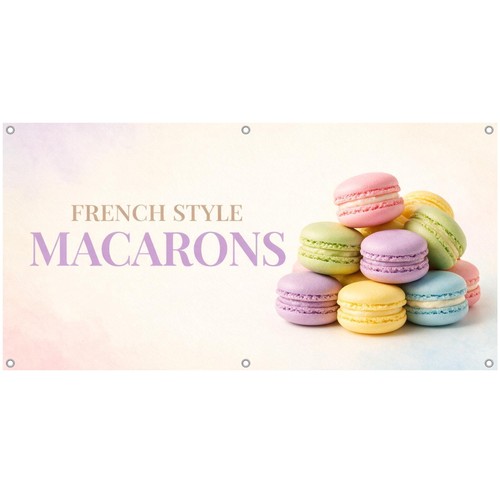 French style macarons - style, vinyl