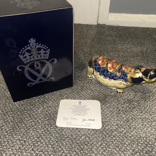 Royal crown derby hippopotamus - royal,