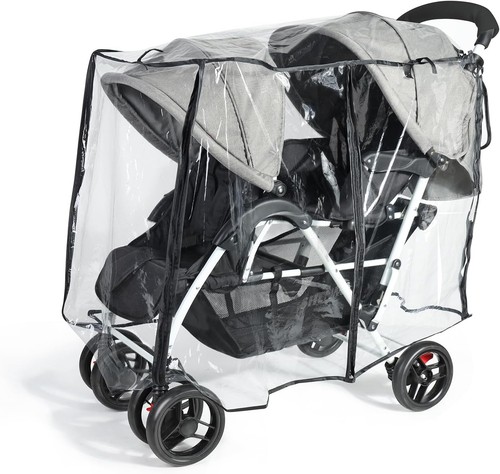 Orzbow double pram rain cover - orzbow,