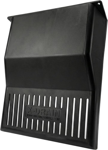 Xdrain black plastic drain - plastic,