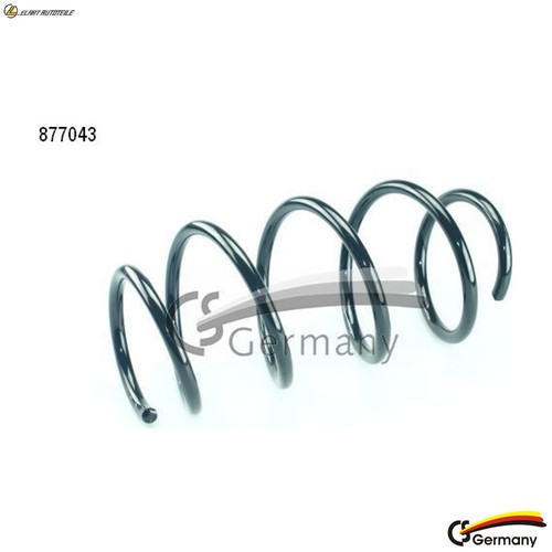 Suspension spring 877 043 - suspension, 14,877,043