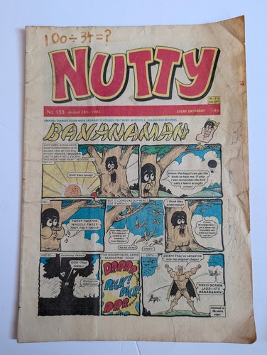 Nutty comic 133 august - no,