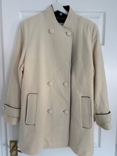 Vintage cream womens coat