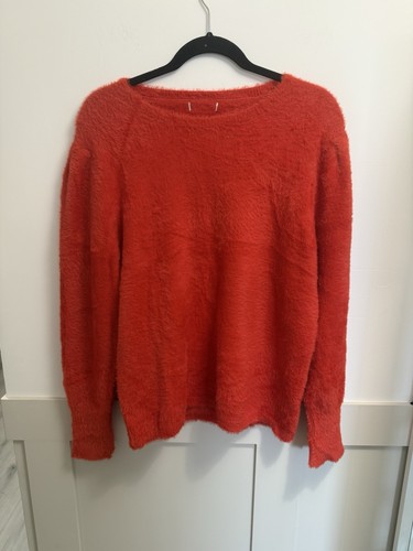 Cozy chic bright red fluffy - chic,