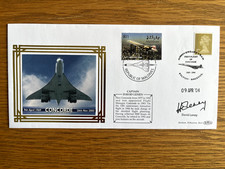 47. Concorde 2004 Benham Cover Signed By Capt Christopher Orlebar
