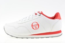 Sergio Tacchini Gaspari White/Red TTG00910 Men's Trainers Size UK 7
