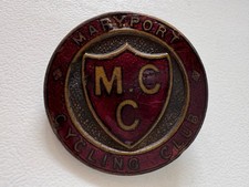 MARYPORT CYCLING CLUB ENAMEL