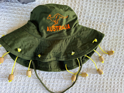 Green cotton canvas boonie hat - boonie,