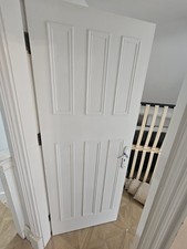 RECLAIMED REPRODUCTION PINE INTERNAL DOOR EDWARDIAN STYLE W760mm H1950mm DI0484