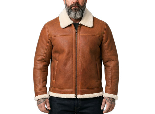 Mens aviator flight jacket - mens, b3
