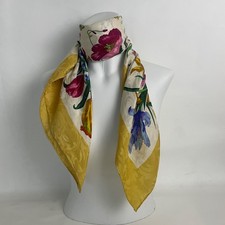 Vintage Gucci Flora Silk