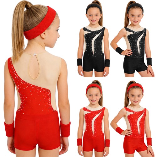 Kids sleeveless gymnastic - uk,