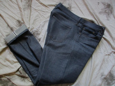 UNIQLO vintage fashion KAIHARA Japanese RED LINE SELVAGE DENIM JEANS 38 -40 X 34