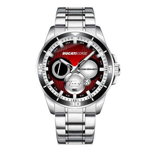 Stainless steel wrist watch - stainless,