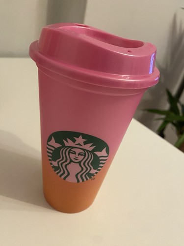 Starbucks plastic travel mug - plastic,