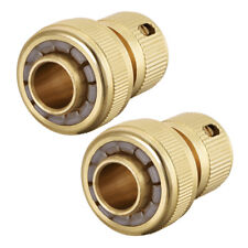2pcs 3/4 inch Brass Water Hose