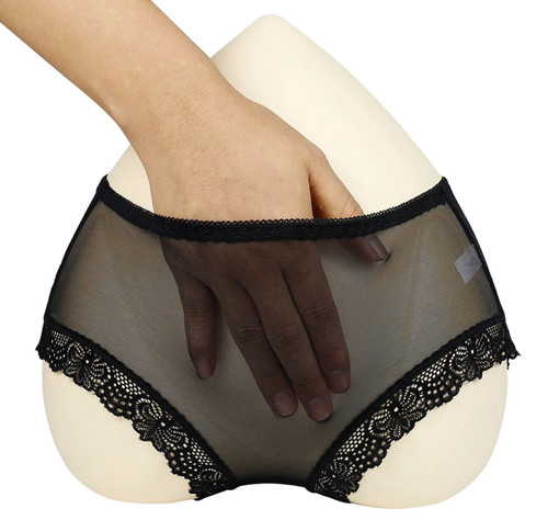 Sexy black transparent - transparent, lace