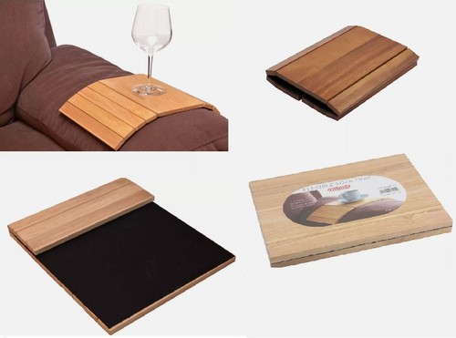 Flexible wooden sofa arm tray - sofa,