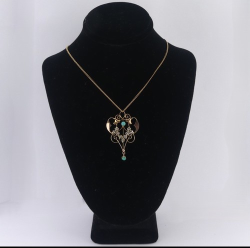 Art nouveau 9ct gold - nouveau,