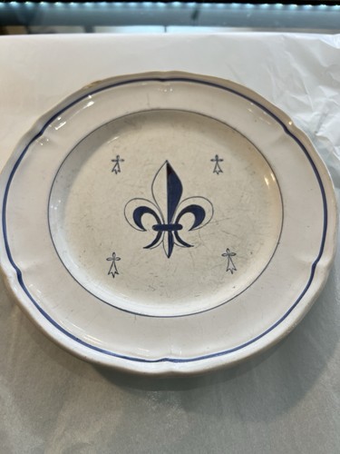 Vtg plate faience - vtg,