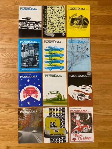 Porsche panorama magazine 1970 - porsche,